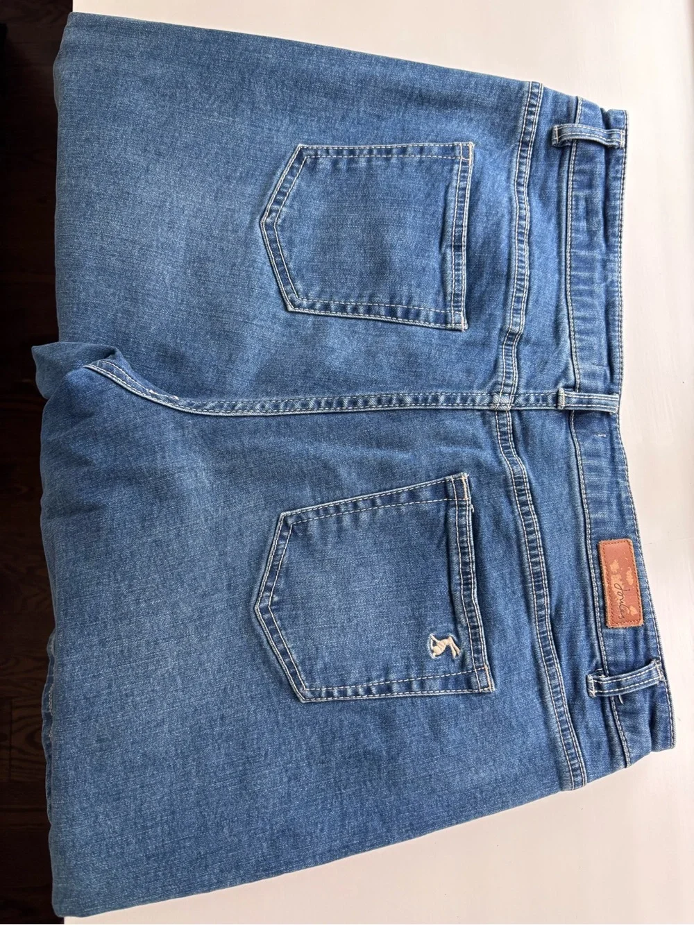 Joules Shirley Long Denim Shorts 10